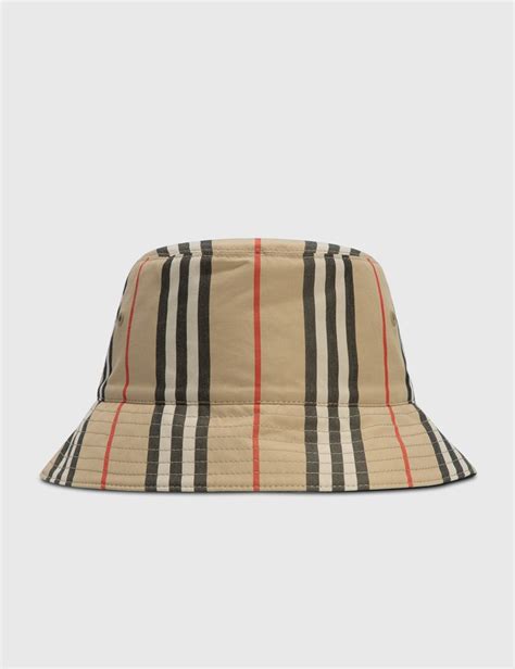 burberry bucket hat women's|vintage check technical cotton hat.